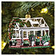 Serre (Greenhouse) décor verre soufflé sapin Noël s2