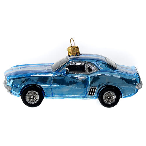 Coche Mustang adorno vidrio soplado Árbol de Navidad venta online en HOLYART