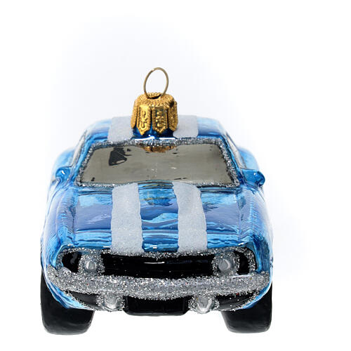 Coche Mustang adorno vidrio soplado Árbol de Navidad venta online en HOLYART