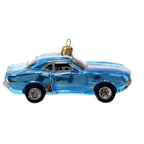 Coche Mustang adorno vidrio soplado Árbol de Navidad venta online en HOLYART