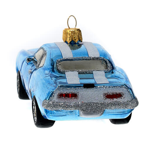 Coche Mustang adorno vidrio soplado Árbol de Navidad venta online en HOLYART