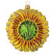Girasole in vetro colorato, da appendere alla finestra, per finestra, giardino, pannello colorato, acchiappasole con catena, girasole, per mamma, insegnanti, inaugurazione della casa, ciondolo da