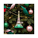 Eiffelturm, Weihnachtsbaumschmuck aus mundgeblasenem Glas s2