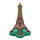 Tour Eiffel dekoracja szkło dmuchane na choinkę s2