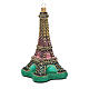 Tour Eiffel dekoracja szkło dmuchane na choinkę s3