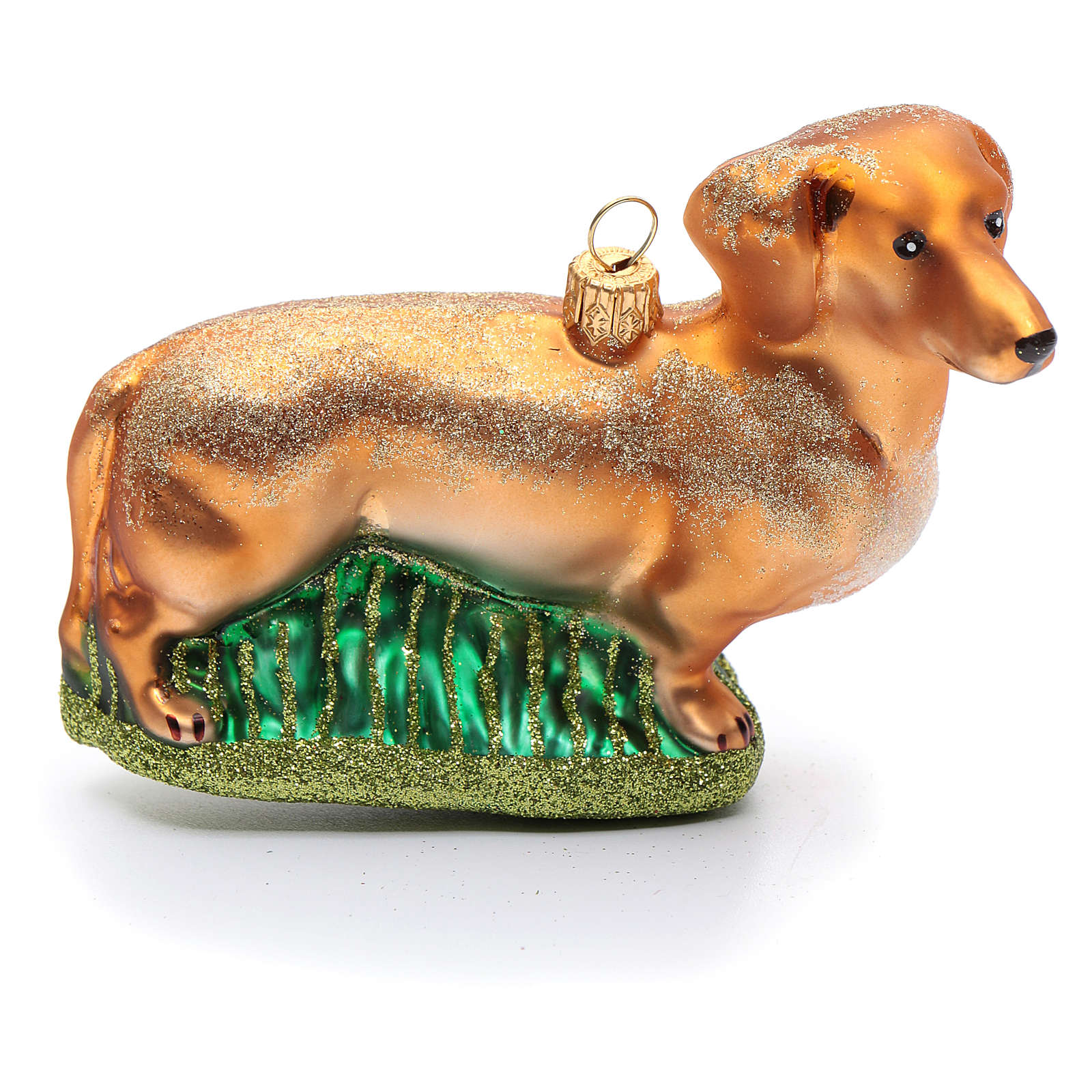 blown glass dachshund