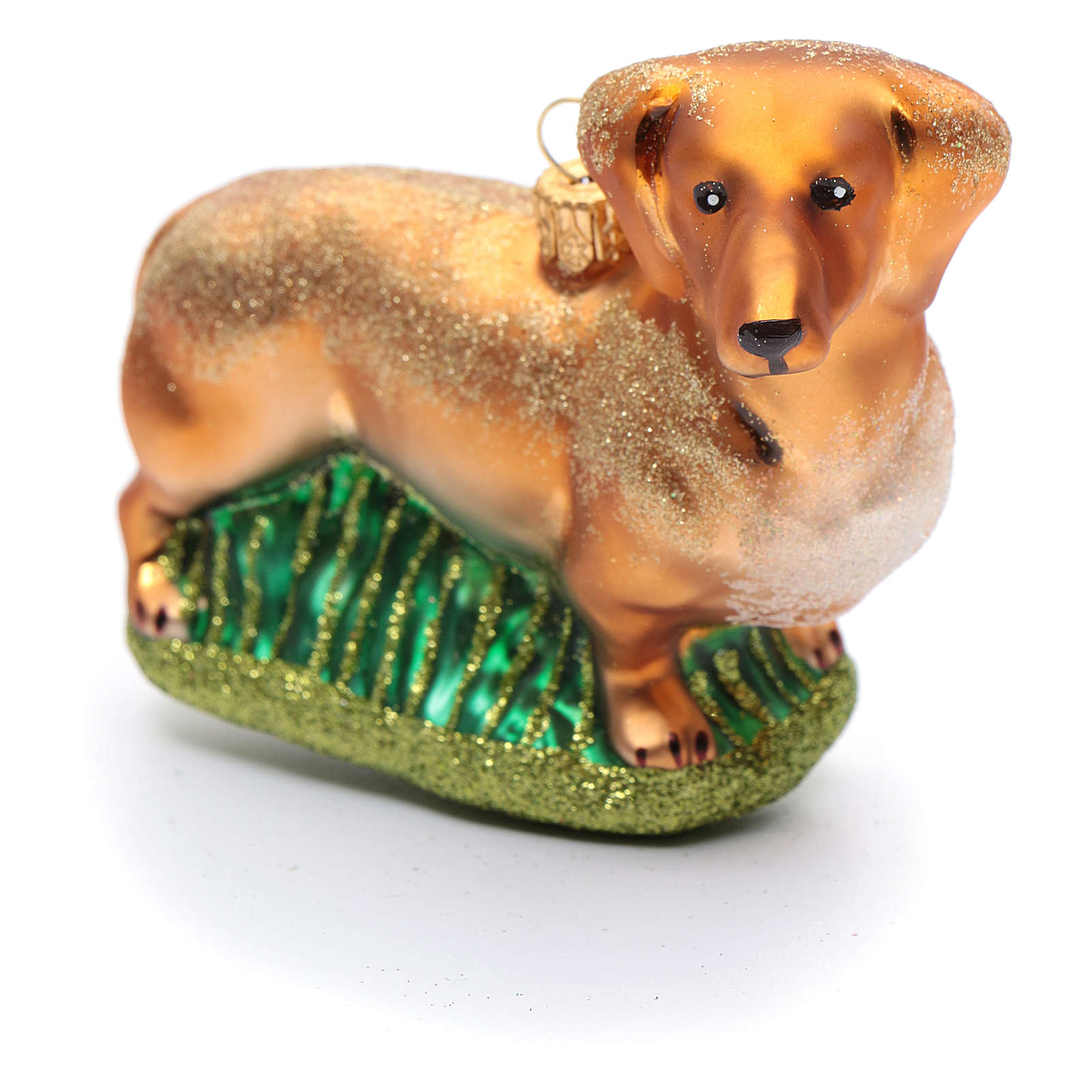 blown glass dachshund