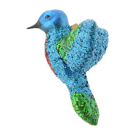 Christbaumschmuck aus mundgeblasenen Glas: Kolibri mundgeblasenen Glas für Tannenbaum