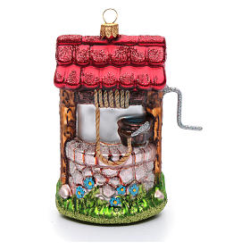 Christbaumschmuck aus mundgeblasenen Glas: Grube mundgeblasenen Glas für Tannenbaum