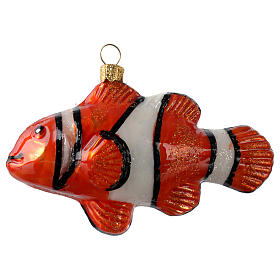 Clownfisch (Nemo), Weihnachtsbaumschmuck aus mundgeblasenem Glas