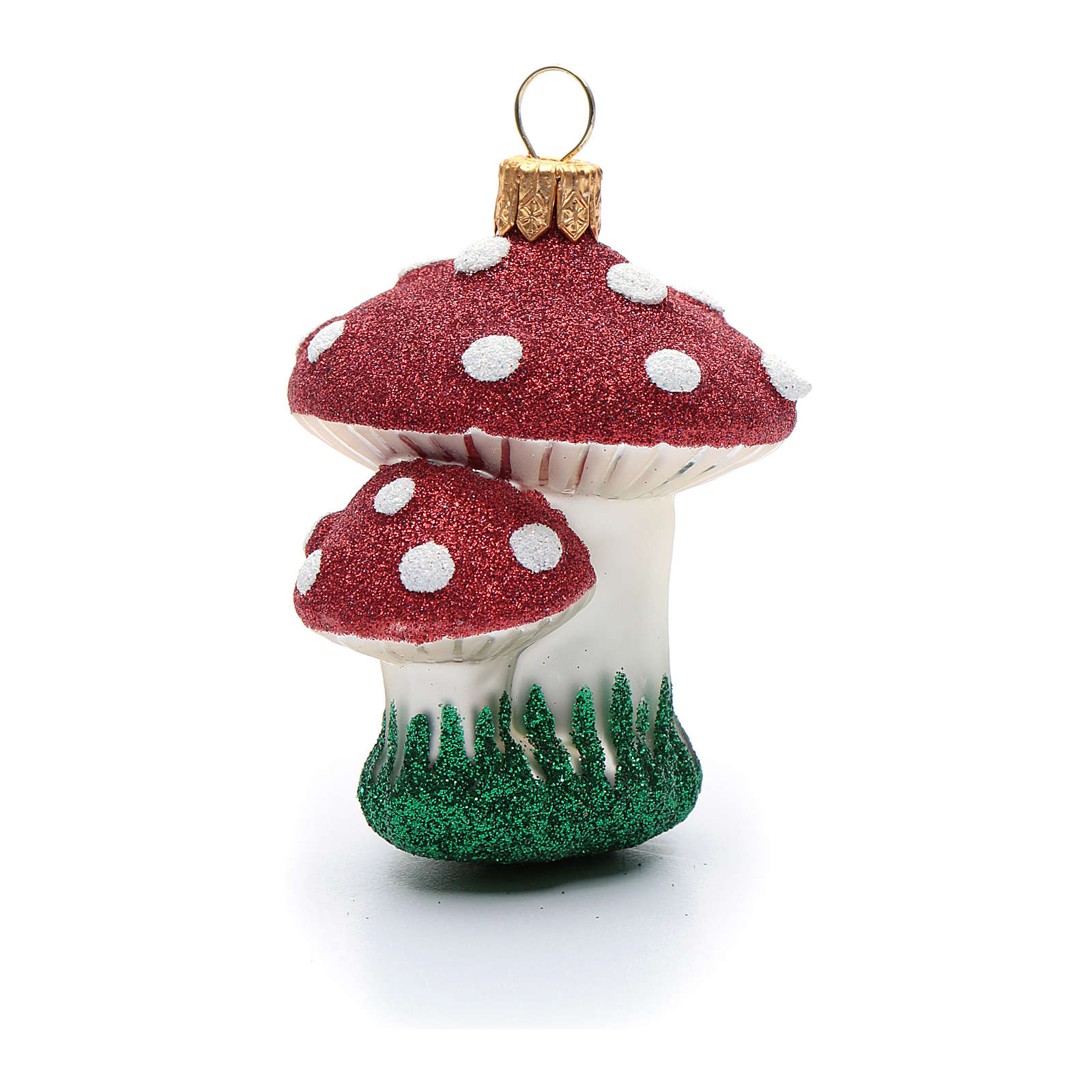 Blown Glass Christmas Ornament Mushrooms Online Sales On Uk