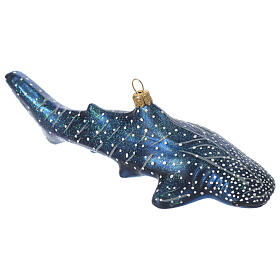 Rekin wielorybi dekoracja szkło dmuchane na choinkę