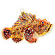 Blown glass Christmas ornament, red lionfish s5