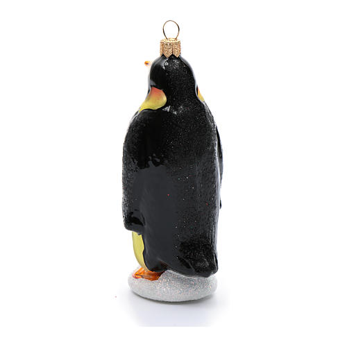 Pingüino emperador  adorno vidrio soplado Árbol de Navidad 3