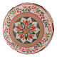 Drilled country terracotta Christmas bauble Deruta 80 mm s2