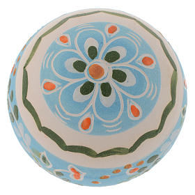 Christmas bauble in terracotta 60 mm