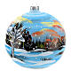 Christmas bauble winter environment 150 mm s3