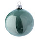 Box with 9 Christmas balls sized 80 mm sea green s3
