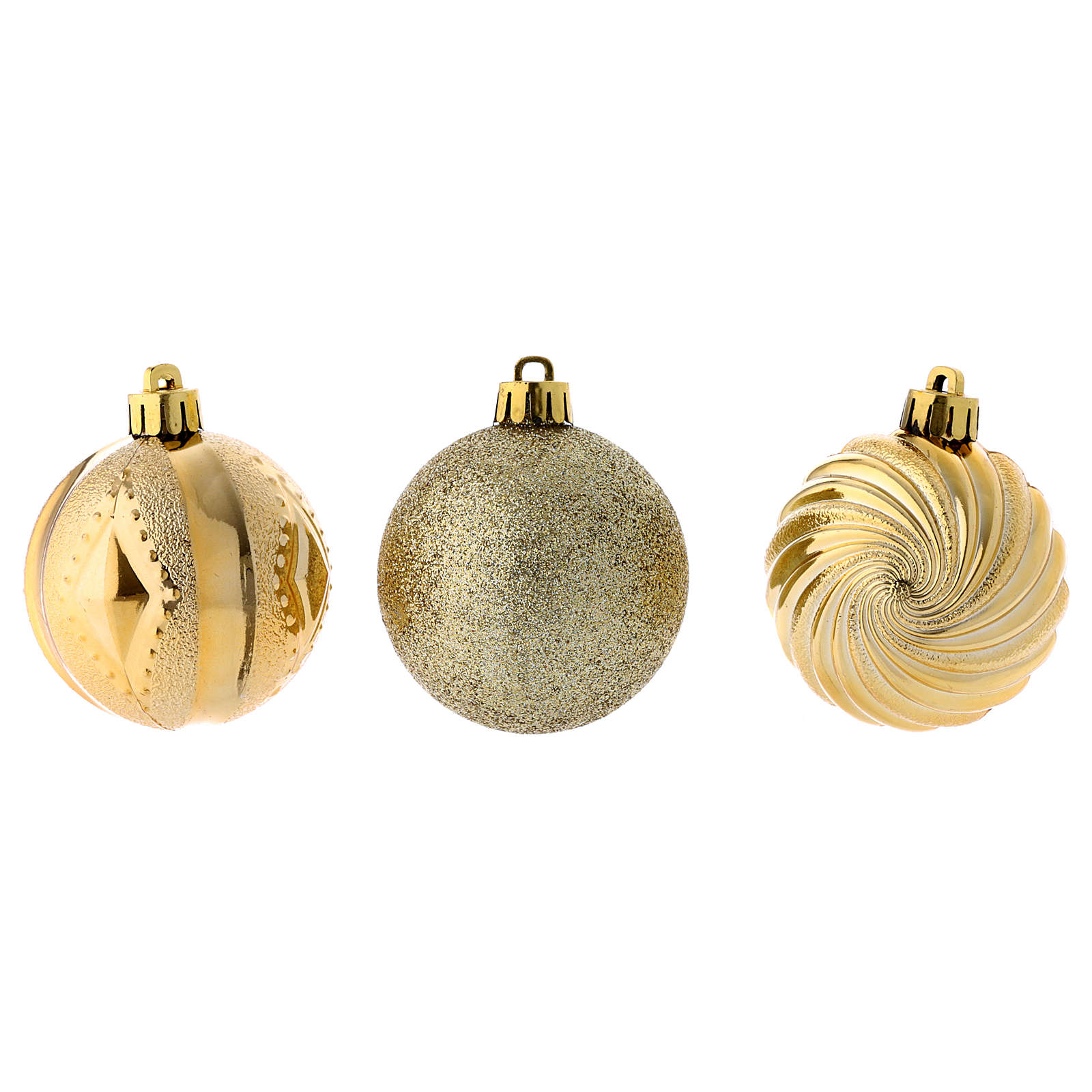 Weihnachtskugeln Gold 60 mm Online Verfauf auf HOLYART