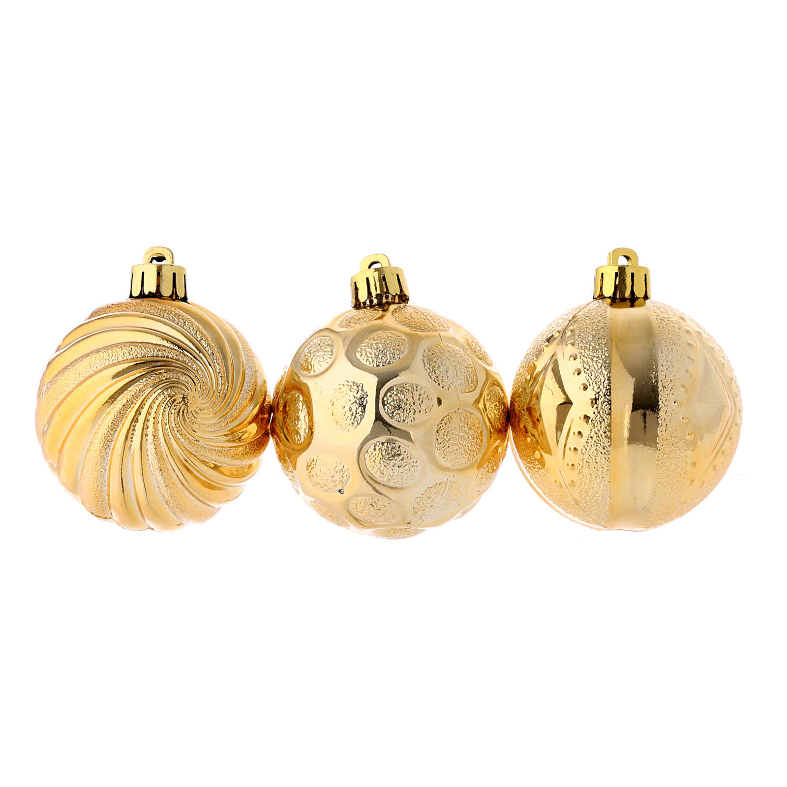 Weihnachtskugeln Gold 60 mm Online Verfauf auf HOLYART