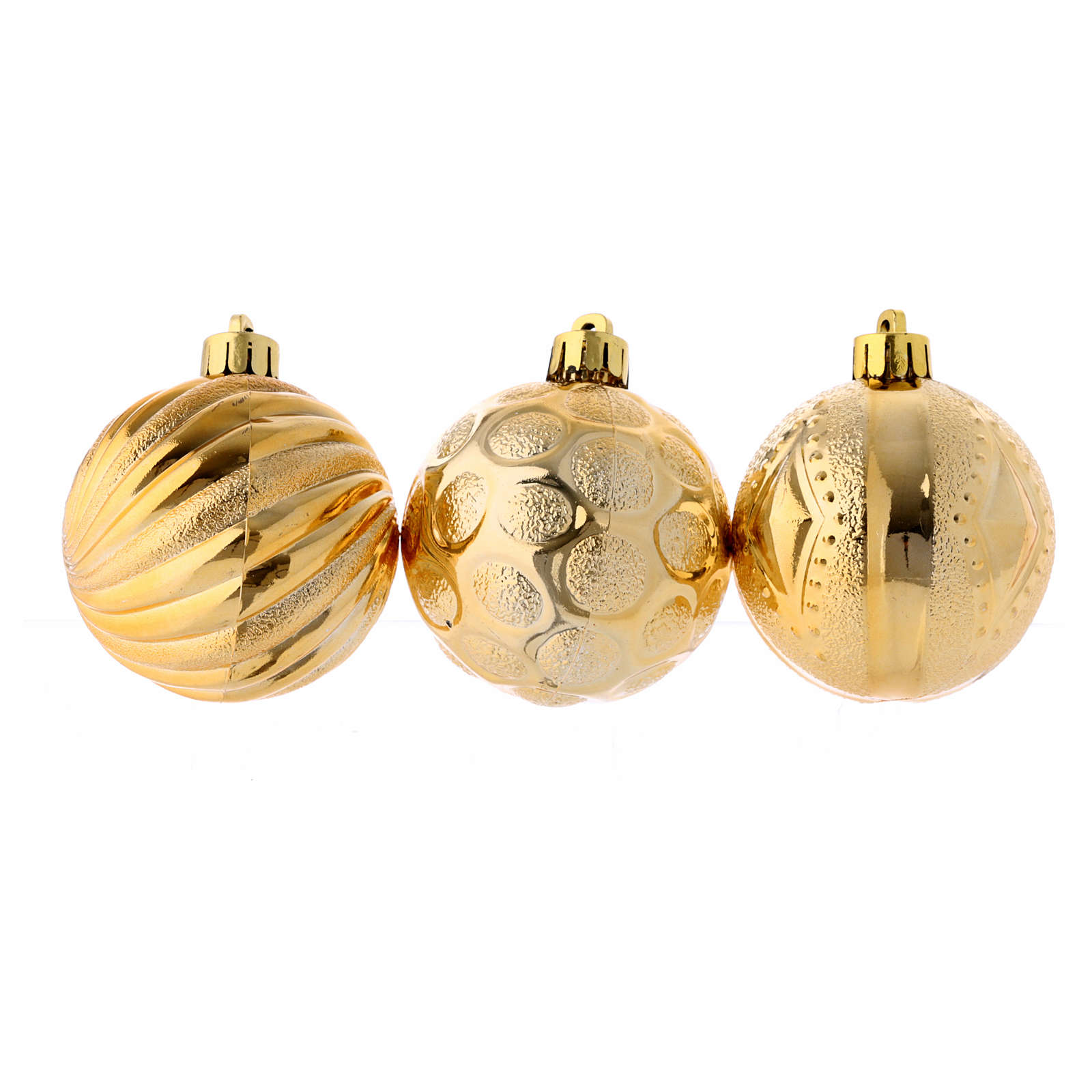 Weihnachtskugeln Gold 60 mm Online Verfauf auf HOLYART