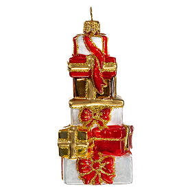 Regali di Natale addobbo vetro soffiato Albero Natale