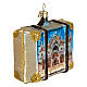 Venice suitcase, Christmas tree decoration in blown glass s4