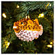 Puffer fish, Christmas tree decoration in blown glass s2