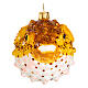 Puffer fish, Christmas tree decoration in blown glass s5