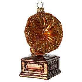 Gramophone décoration verre soufflé Sapin Noël