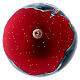 Bola de Navidad 200 mm pueblo nórdico nevado cielo rojo vidrio soplado s4