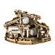 Nativity set accessory, cabin-style Hut 60x30x40 cm s1
