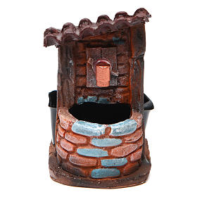 Nativity accessory, fountain with pump, 9x7x10 cm