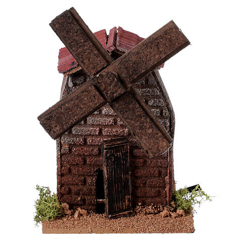 Nativity accessory, electric windmill 13x10x10 cm 5