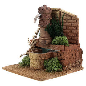 Fountains: Nativity accessory, nasone fountain Fountains: Nativity accessory, nasone fountain