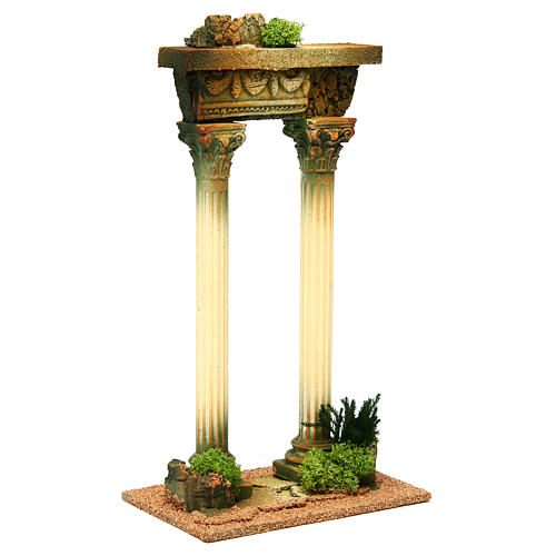 Roman pillars with ruins for Nativity scene 3