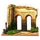 Double archway with bricks for nativity scene s1
