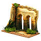 Double archway with bricks for nativity scene s2