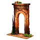 Archway with pillars and bricks for Nativity scene s2