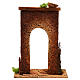 Archway with pillars and bricks for Nativity scene s4