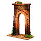 Arco com colunas e tijolos ambientação para presépio s2
