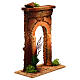 Arco com colunas e tijolos ambientação para presépio s3