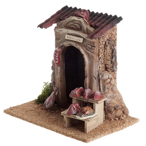 Small butcher store for nativities 4