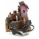 Nativity accessory, electric watermill 14x17x14 cm s4