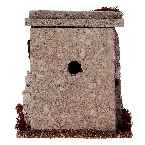 Mini maison arabe simple pour crèche Noel 4