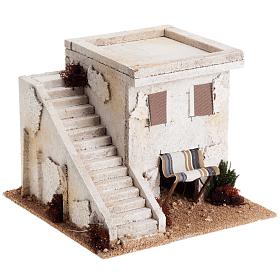 Häuser, Szenen und Geschäfte für Krippe: Arabisches Haus mit Treppe für Krippe