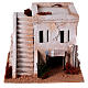 Nativity setting, Arabian house with stairs s1