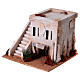 Nativity setting, Arabian house with stairs s2