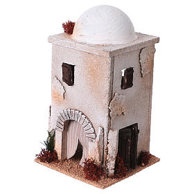 Arabisches Haus mit Kuppel für Krippe