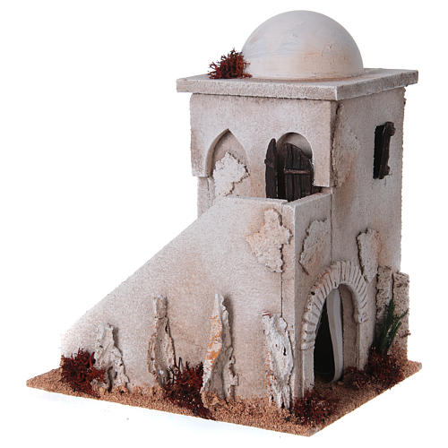 Minaret en miniature avec coupole, échelle pour crè 4